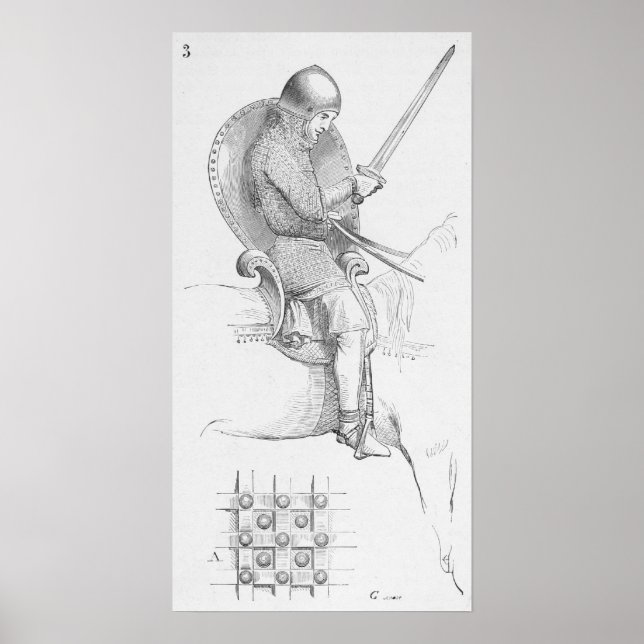 Poster Cavaleiro Montado (Frente)