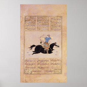 Pôster Cavaleiro que tira seu arco