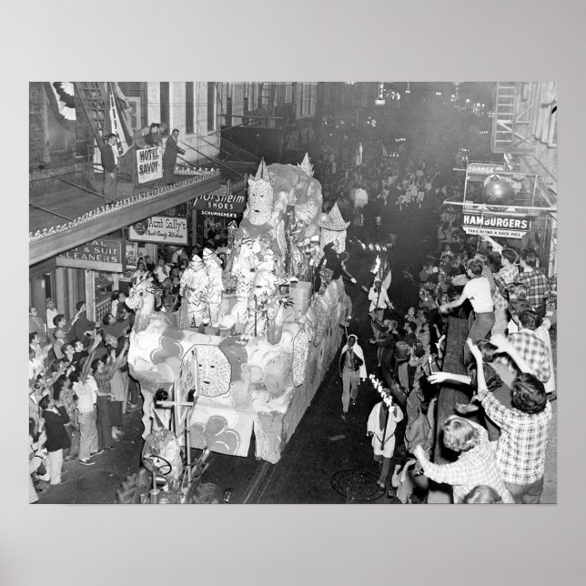 Poster Cavaleiros da Babilônia Nova Orleans Mardigras 195 (Frente)