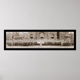 Pôster Cavaleiros da foto 1914 de Columbo