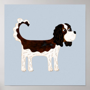 Poster Cavalier King Charles Spaniel Cão