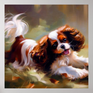 Poster Cavalier King Charles Spaniel Dog