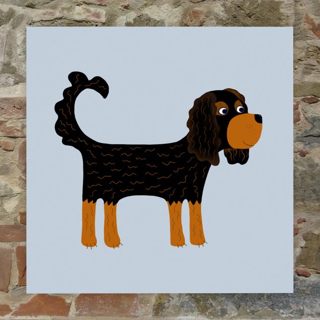 Poster Cavalier King Charles Spaniel Dog (Criador carregado)