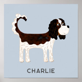 Poster Cavalier King Charles Spaniel Personalizado