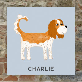Poster Cavalier King Charles Spaniel Personalizado