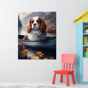 Poster Cavalier King em um Paddle: Uma aventura cênica