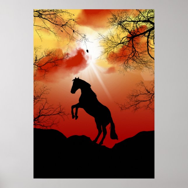 Pôster Cavalo (Frente)
