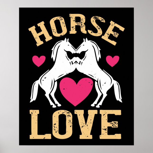 Poster Cavalo - Amor de Cavalo (Frente)