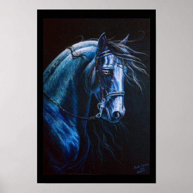 Poster Cavalo Barroco (Frente)