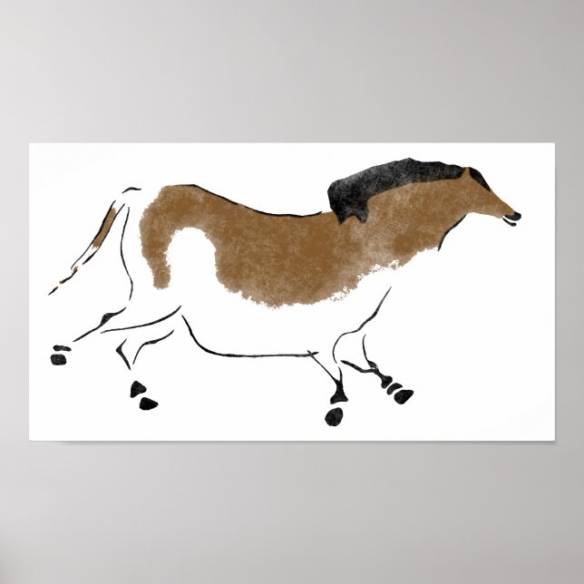 Poster Cavalo Chinês (Frente)