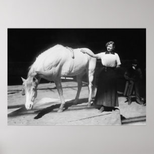 Pôster Cavalo da ioga, 1910s
