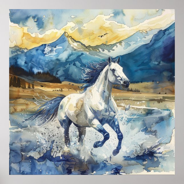 Poster Cavalo da Montanha (Frente)