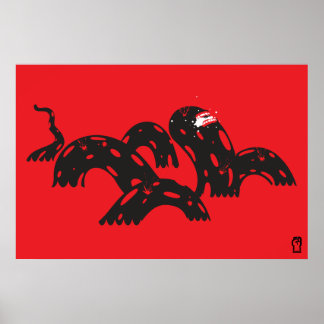 Pôster Cavalo de Água