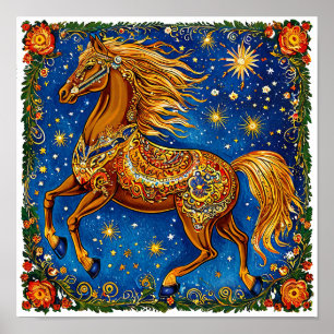 Poster Cavalo de Conto de Fadas