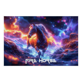 PÔSTER CAVALO DE FOGO - SHENG XIAO - 