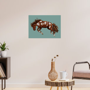 Poster Cavalo de pintura