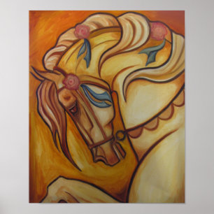 Poster Cavalo do carrossel