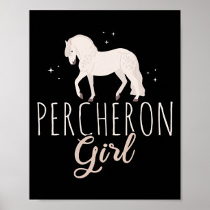 Poster Cavalo do Cavalo de Percheron Cavalo Sobrevive Cav
