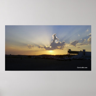 Pôster cavalo em nuvens, Carolcells.com