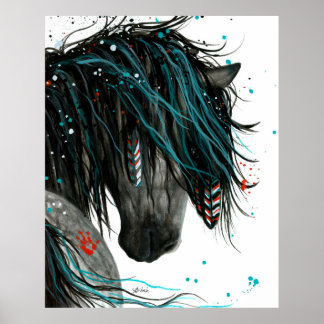 Poster Cavalo Espírito Majestoso por Amy Lyn Bihrle