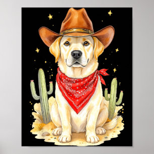 Poster Cavalo Labrador Retriever Ocidental Cão Llabrador