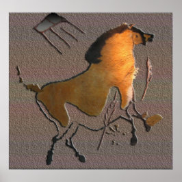 Pôster Cavalo Lascaux