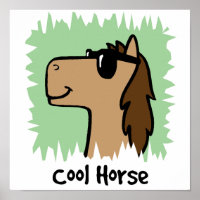 Cavalo legal do clipart dos desenhos animados que