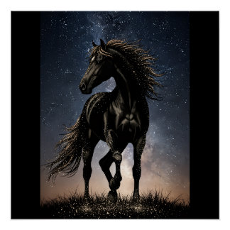 Pôster Cavalo Majestoso
