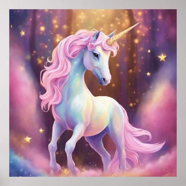 Poster Cavalo-marinho de atitude positiva  (Frente)