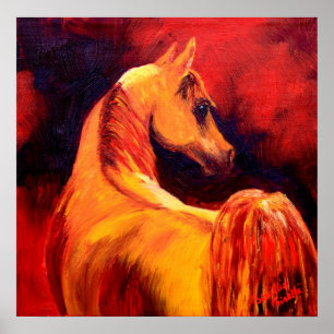 Pôster Cavalo no perfil