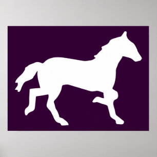 Poster cavalo simples
