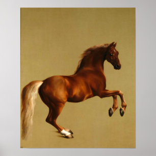 POSTER CAVALO VERMELHO