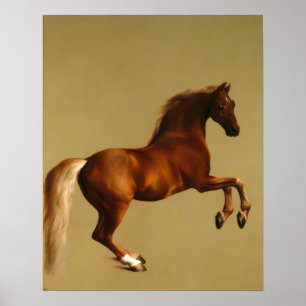 POSTER CAVALO VERMELHO