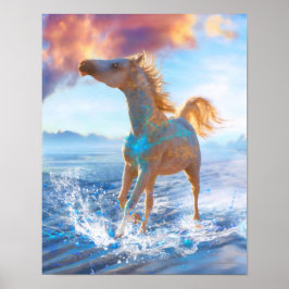 Poster Cavalos Árabes da ILHA STELLAR #1