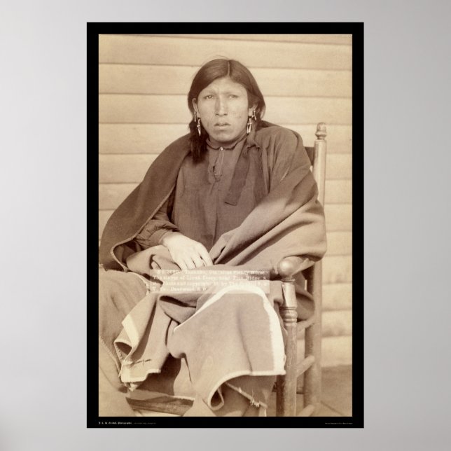 Poster Cavalos de abundância, Caçadora do Tenente Casey S (Frente)