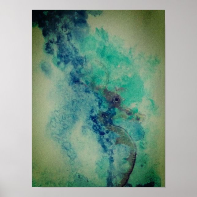 Poster Cavalos do mar (Frente)