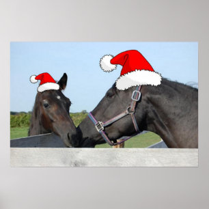 Pôster Cavalos do Natal