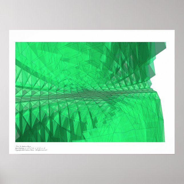 Pôster Cave - Programmatic Expression (Frente)