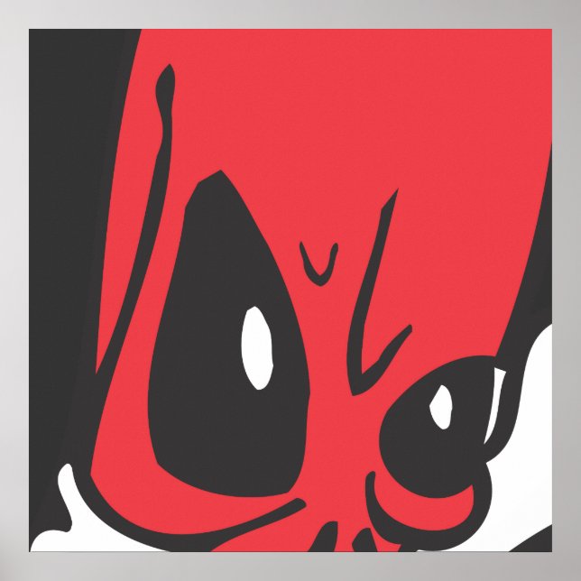 Pôster Caveira (Frente)