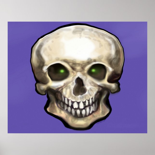 Poster Caveira (Frente)