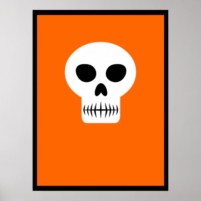 Pôster Caveira (Frente)
