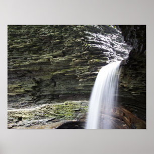 Pôster Cavern Cascade, Watkins Glen State Park, Nova Iorq