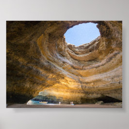 Poster Caverna Benagil no Algarve