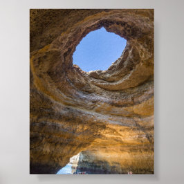 Poster Caverna Benagil no Algarve