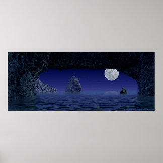 Poster Caverna de Água