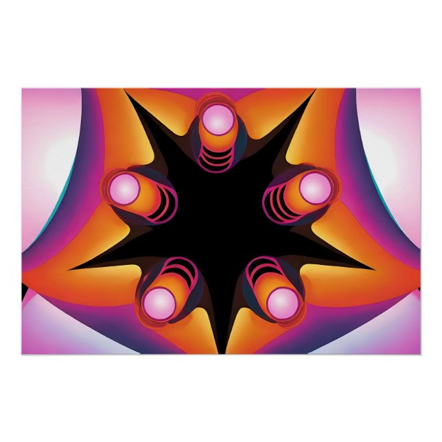 Pôster Caverna de estrelas (Frente)