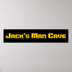 Poster Caverna do homem