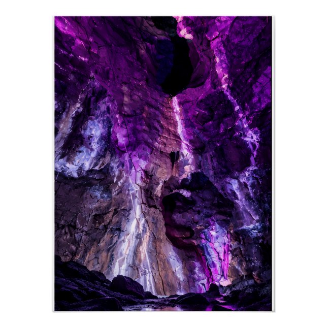 Pôster Caverna Encantada – Cavernas White Scar, Yorkshire (Frente)