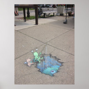 Poster caverna piscem