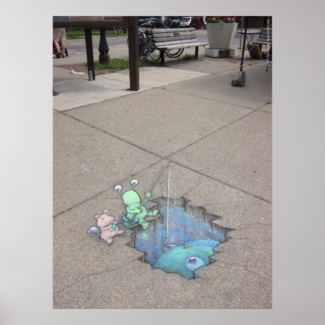 Poster caverna piscem (Frente)